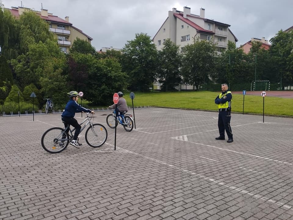 podczas egzaminu praktycznego