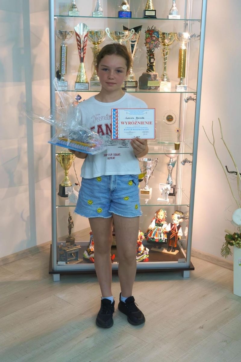 nagrodzona uczennica