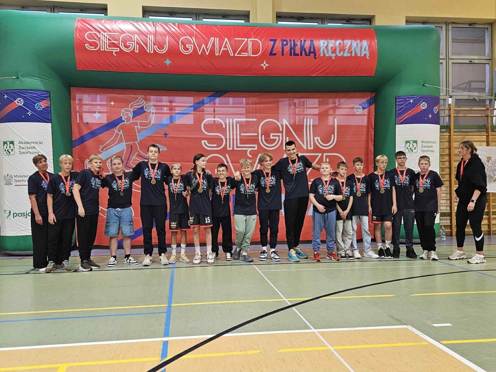 drużyna chłopców 7a