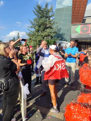 przywitanie przez Burmistrza