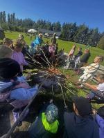 Klasa 2c i 2d w Maleninie