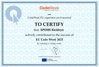 Europejski Tydzień Kodowania 2025