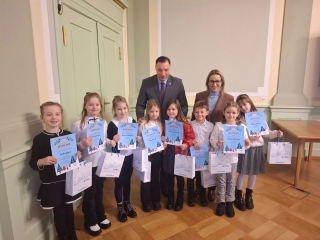 dzieci z Burmistrzem