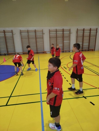 drużyna chłopców z 4a