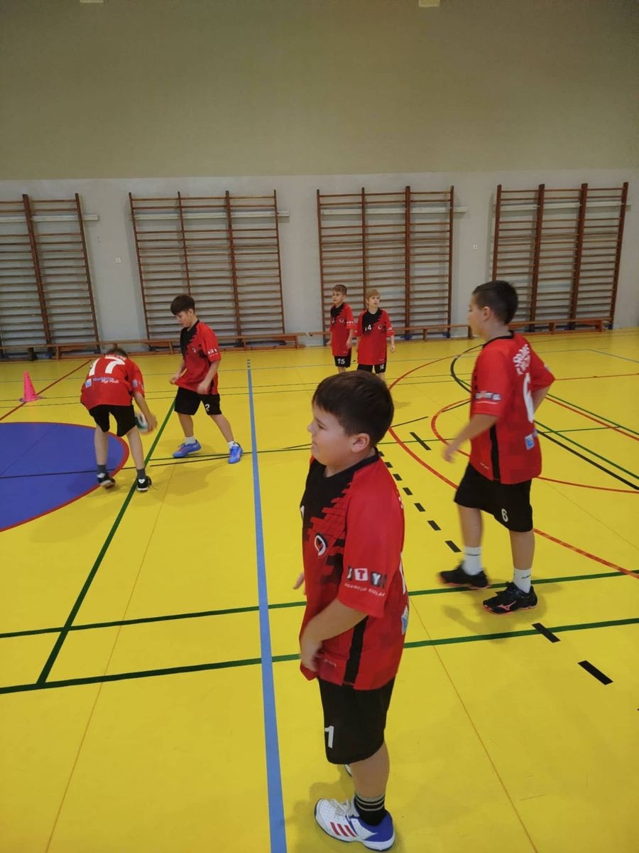 drużyna chłopców z 4a