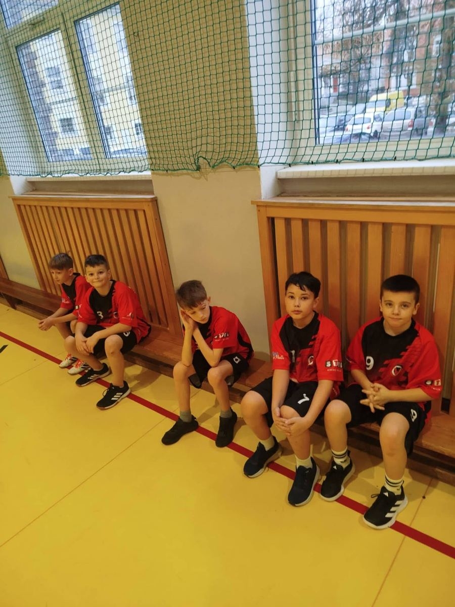 drużyna chłopców z 4a