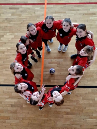 drużyna dziewcząt 4a