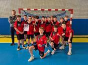 Awans do półfinału wojewódzkiego piłki ręcznej uczniów klas 6a i 5a