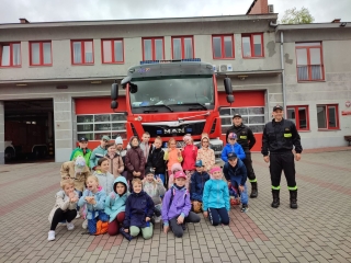 klasa 1a z wizytą w Straży Pożarnej